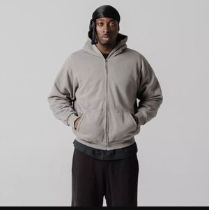 Yeezy Gap Full Zip Sweatshirt Hoodie Gray Unreleased Season YZY